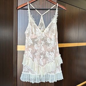 In bloom lace mini nightgown, small